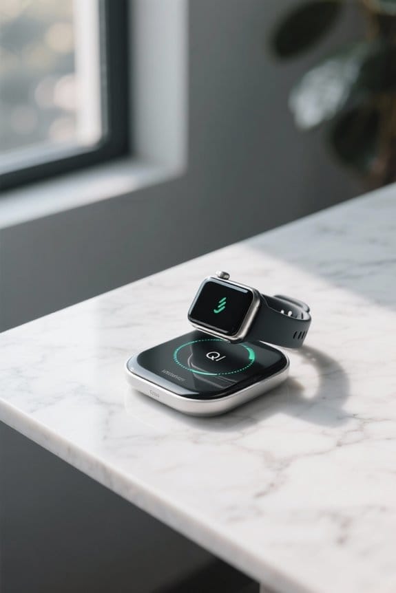 qi charger object detection