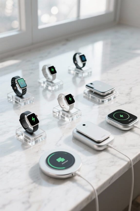 stylish acrylic device organizers