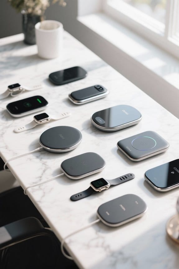 stylish desk wireless chargers