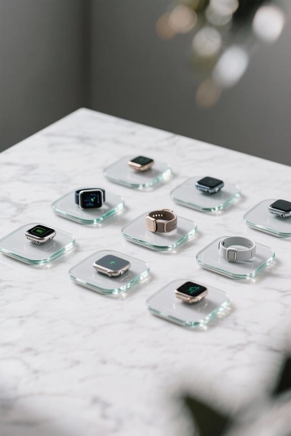 stylish efficient glass chargers