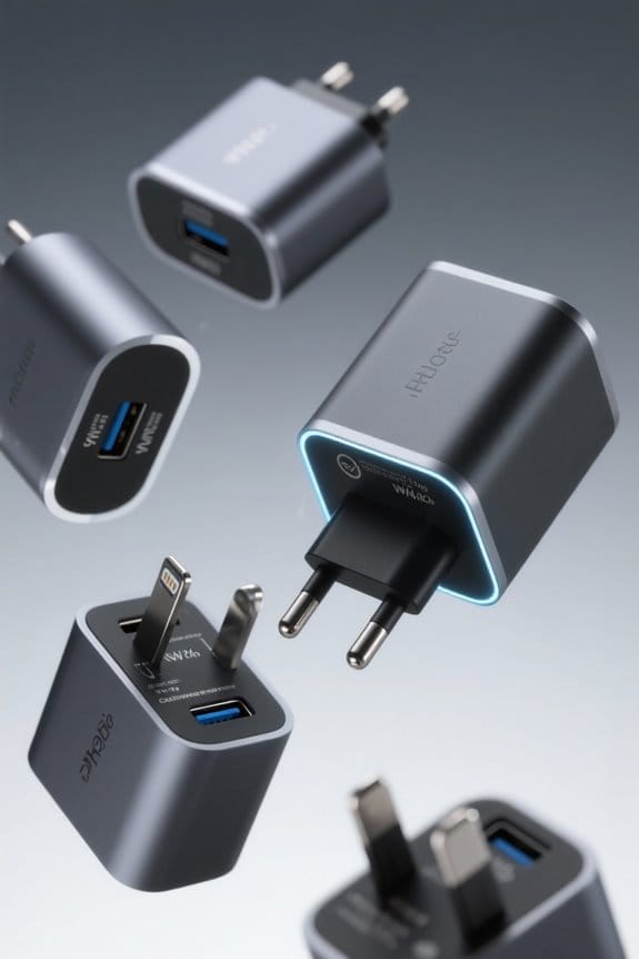 compatible adapters enhance charging